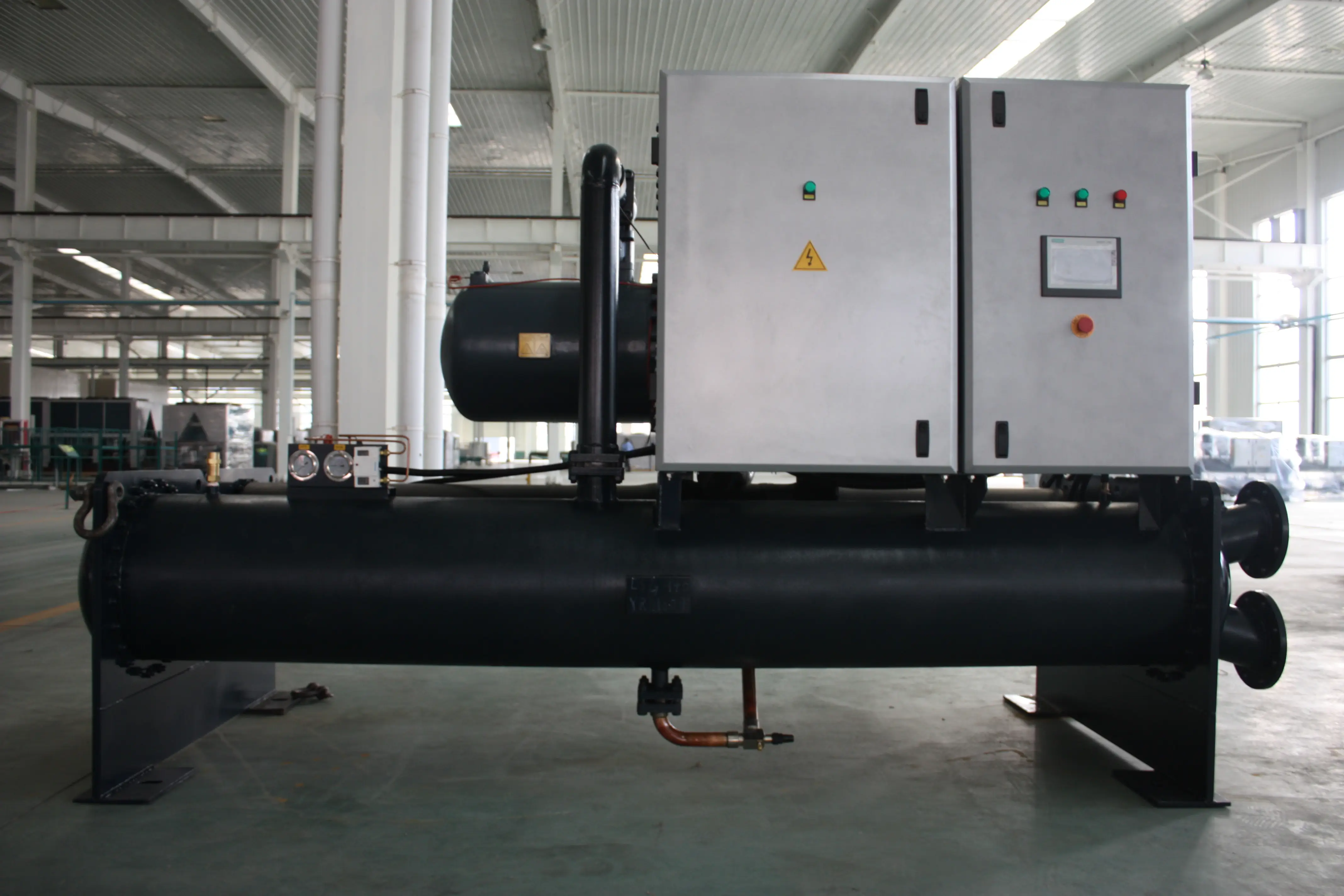 Pompa Panas Sumber Tanah AC Sentral (Kombinasi Pemanasan Lantai dan Pendinginan)