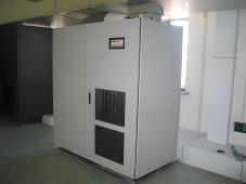 Système de climatisation intégré pour salle informatique en conteneur