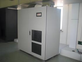 Système de climatisation intégré pour salle informatique en conteneur