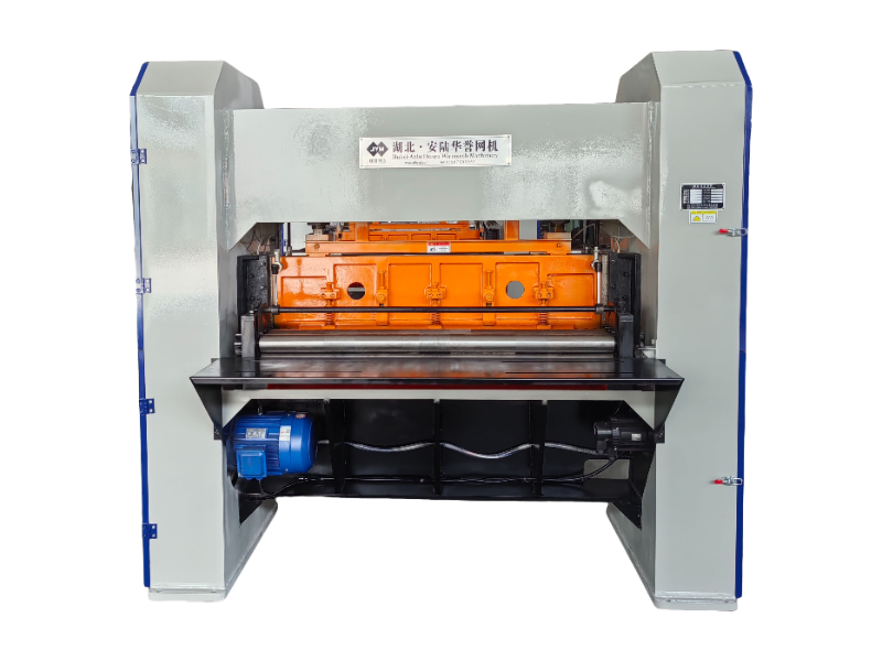 Machine de perforation et de cisaillement de mailles en acier robuste à haute configuration