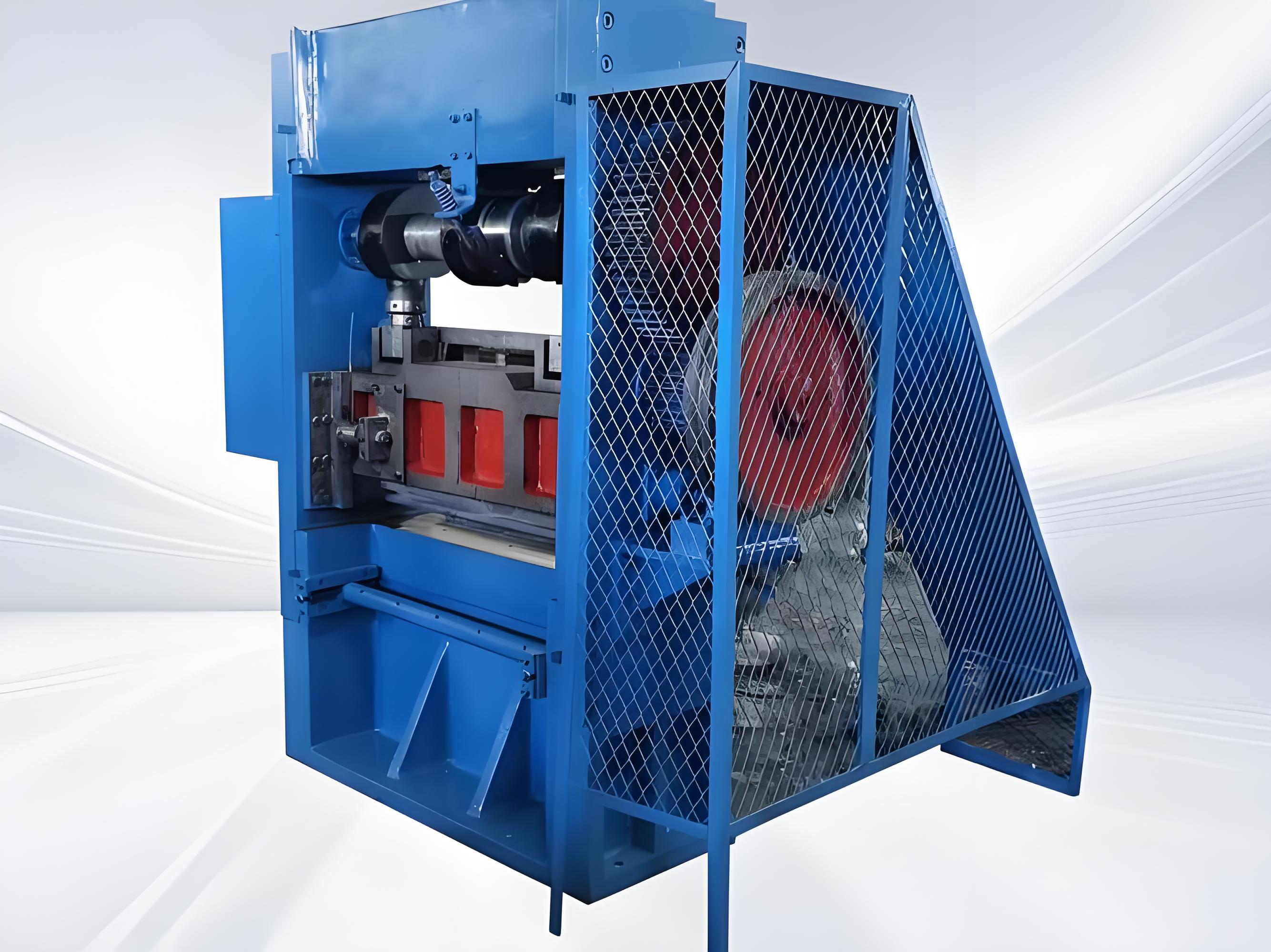 Machine de poinçonnage et de cisaillement pour mailles d'acier à faible bruit et respectueuse de l'environnement