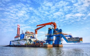 Cutter Suction River Dredger