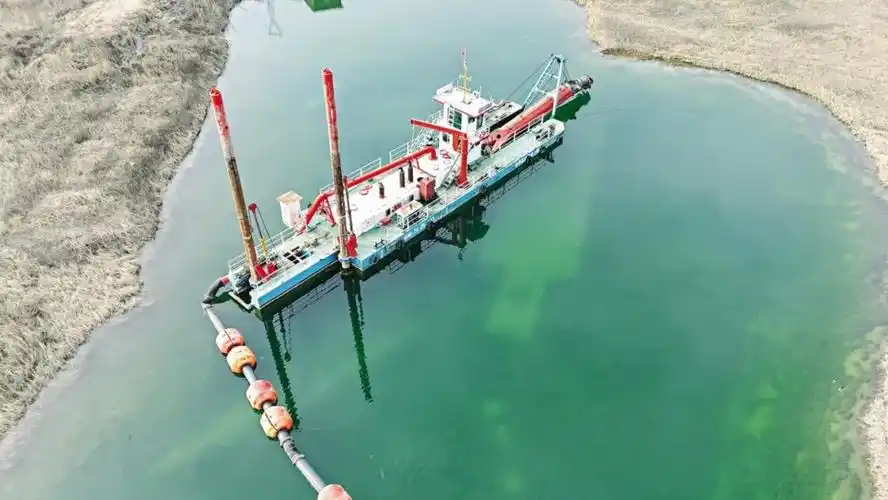 Cutter Suction River Dredger