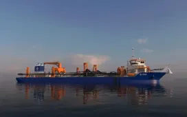 Self-propelled Sand Dredger
