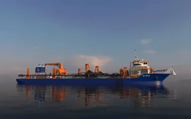 Self-propelled Sand Dredger