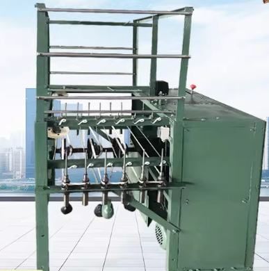 コンパクト卓上型緯糸巻取機