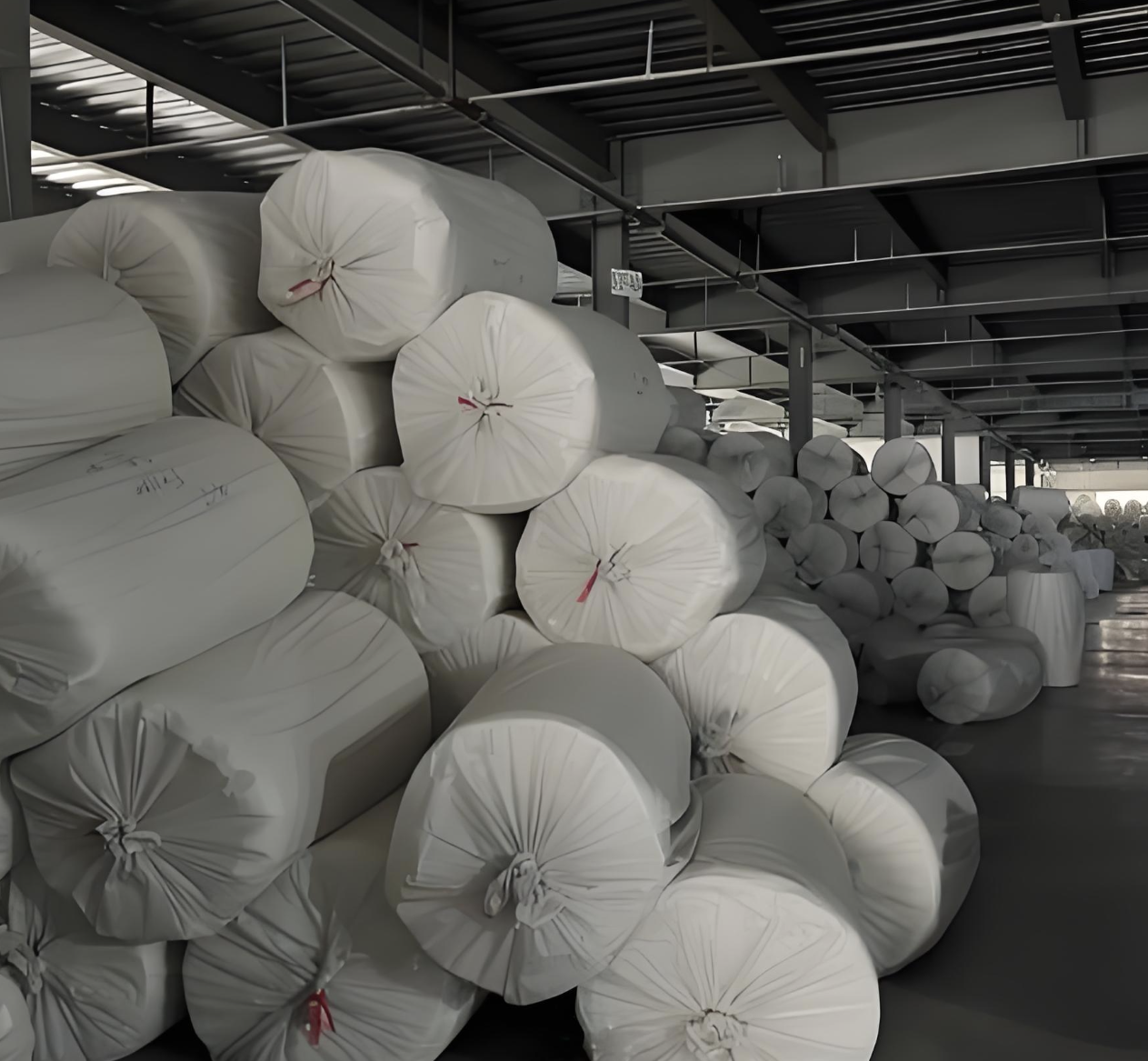 ม้วนโฟมอีพีอีฝ้ายขาวสำหรับบรรจุภัณฑ์อุตสาหกรรมมาตรฐาน