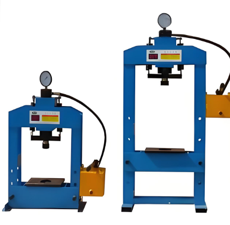 เครื่องกดไฮดรอลิกแบบมือสำหรับติดตั้งบนโต๊ะ