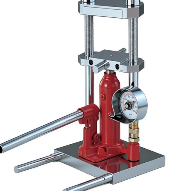 เครื่องกดสอดไส้ด้วยไฮดรอลิกด้วยมือที่มีความแม่นยำ