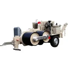 Treuil hydraulique de remorquage sous-marin