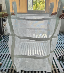 ถุงบรรจุทันเนื้อ FIBC ที่มีระบบระบายอากาศและทะลุอากาศ