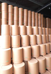 Tube de papier d'emballage compostable et dégradable