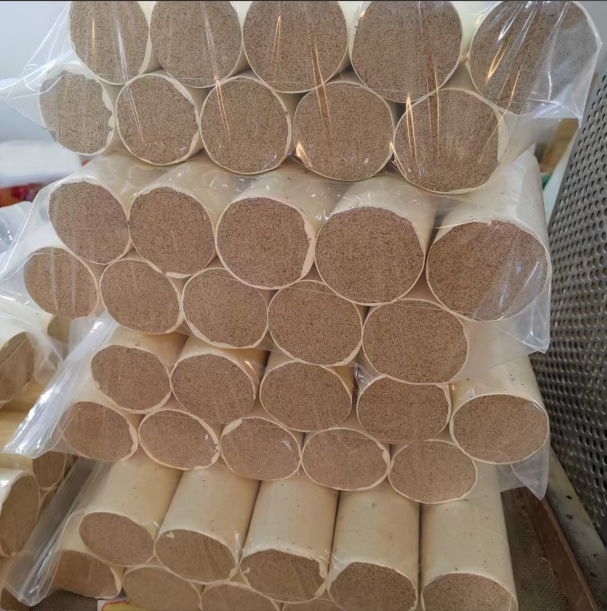 หลอดกระดาษใยไม้ไผ่ที่สามารถย่อยสลายได้ในระบบคอมโพสต์บ้าน