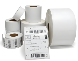 <span>Papier</span> d'étiquettes thermiques directes général pour le commerce électronique
