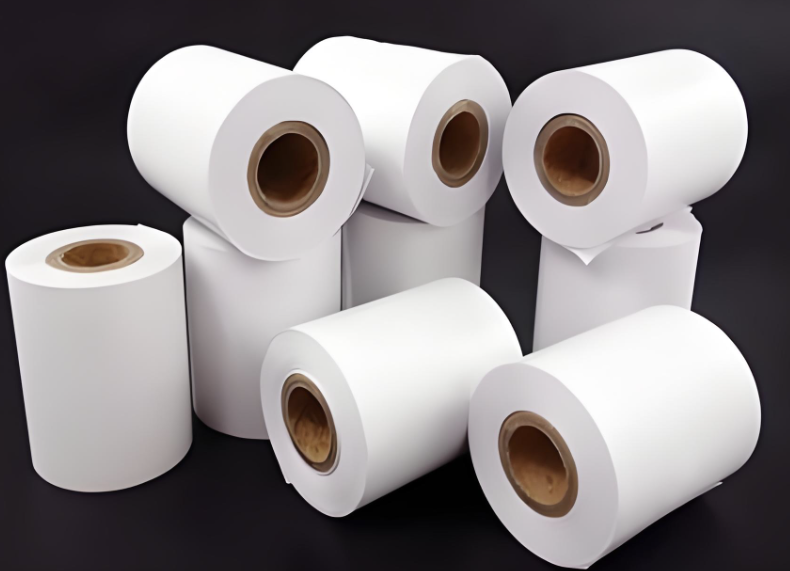 ม้วนกระดาษฉลาก POS ความร้อนโดยตรง ไม่มี BPA