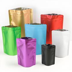 Túi zipper nhôm <span>fol</span> màu sắc đứng