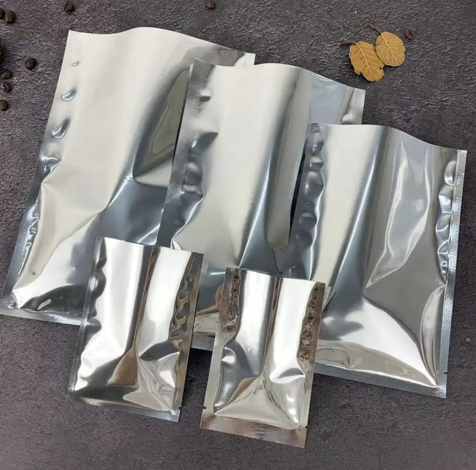 ฟิล์มคอมโพสิตอลูมิเนียมพลาสติกบรรจุภัณฑ์อาหารสูญญากาศเก็บความสด