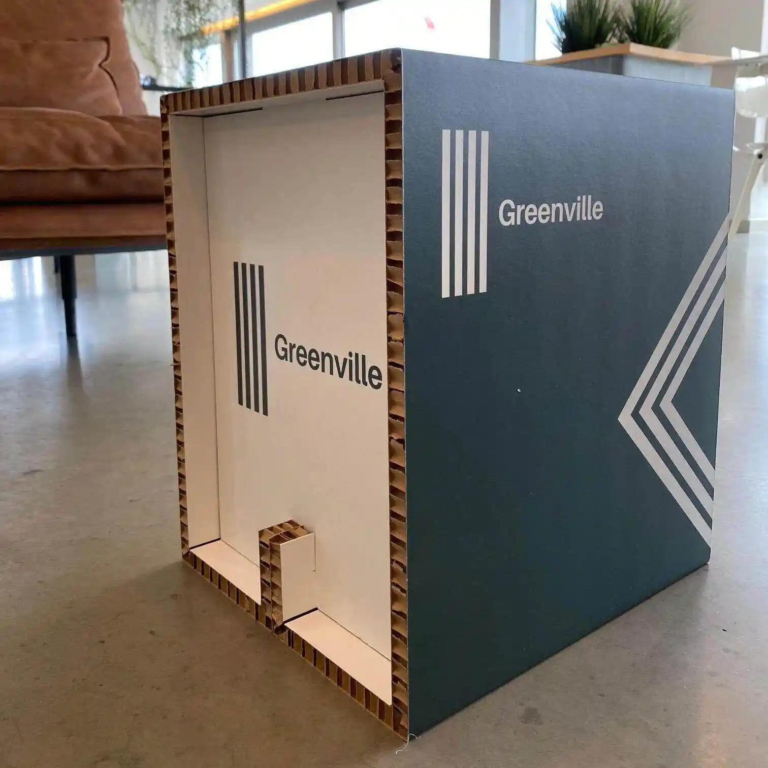 กระดาษคาร์ดบอร์ดรูปแบบรังผึ้งสำหรับตกแต่งที่พิมพ์ตามคำสั่งซื้อ