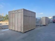 กล่องบรรจุโซ่ความเย็นไม้ IPPC ที่มีการฉีดสารกำจัดแมลงและมีฉนวนกันความร้อน