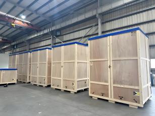 กล่องบรรจุอุปกรณ์ไม้ IPPC ที่ฆ่าเชื้อโรคด้วยควัน และปรับแต่งรูปแบบได้ตามต้องการ