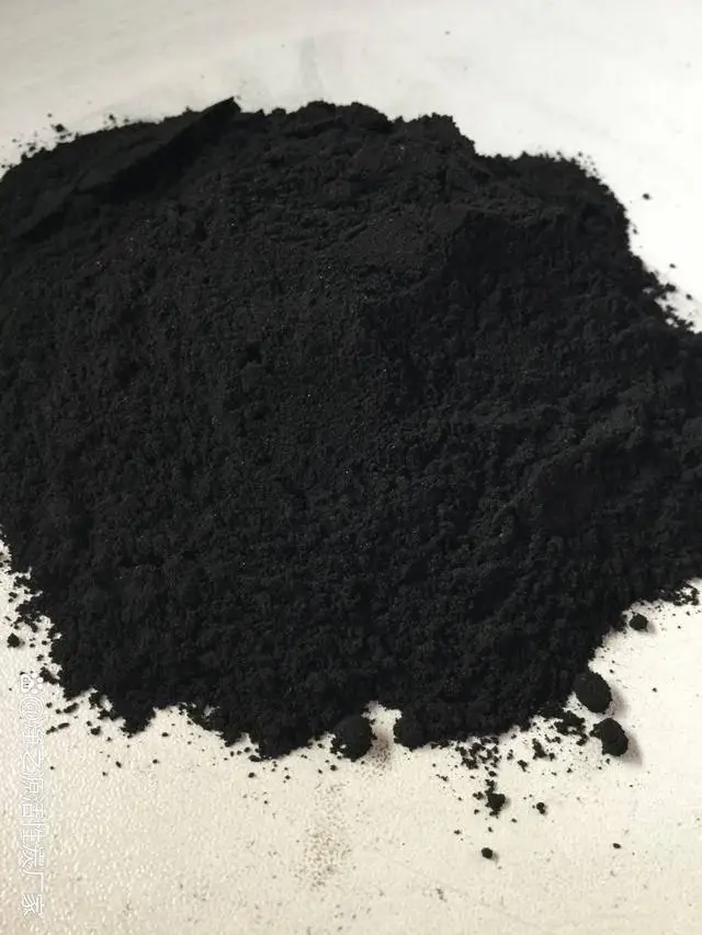 ถ่านกัมมันต์ผงชุบเงา