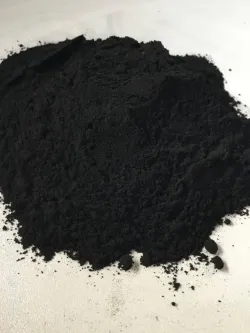 ถ่านกัมมันต์ผงชุบเงา
