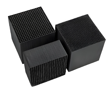 Charbon actif nid d'abeille spécial résistant à haute température