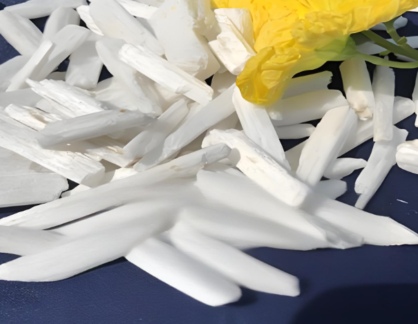 ผงวอลลาสโตไนต์รูปร่างเข็มพิเศษสำหรับวัสดุแรงเสียดทาน