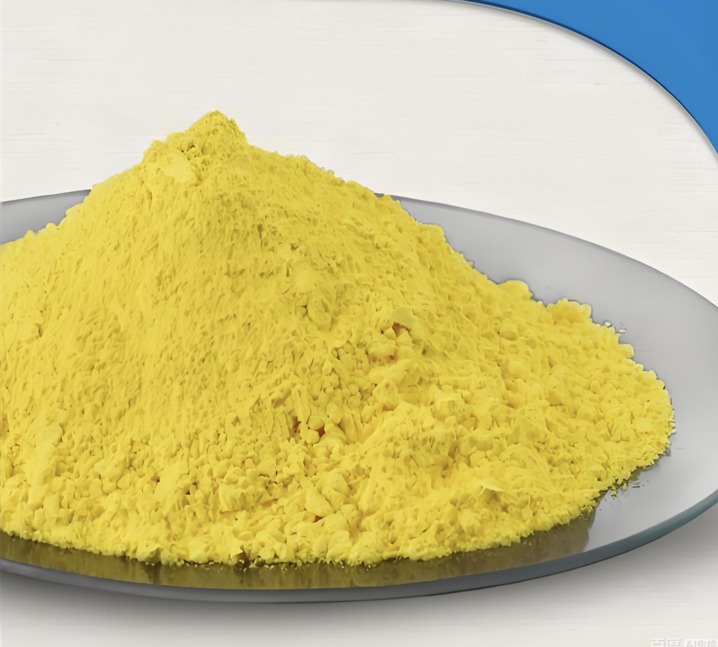 Oxyde de fer jaune transparent alimentaire pour emballages plastiques