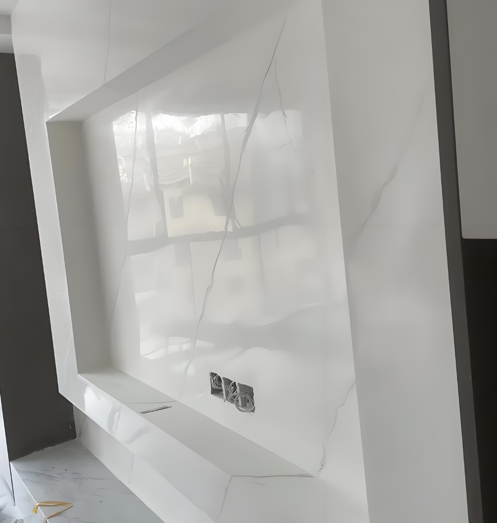 Cat Seni Batu Tiruan Dekorasi Interior