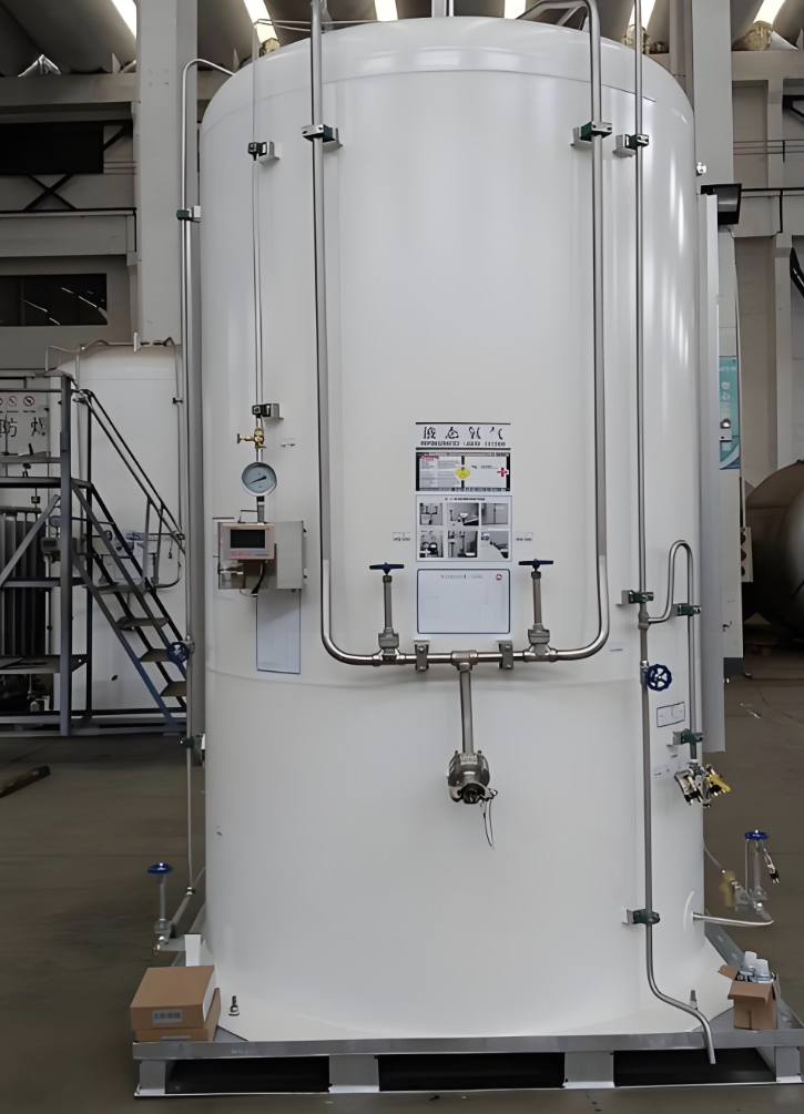 Réservoir de stockage d'oxygène liquide à basse température à usage médical