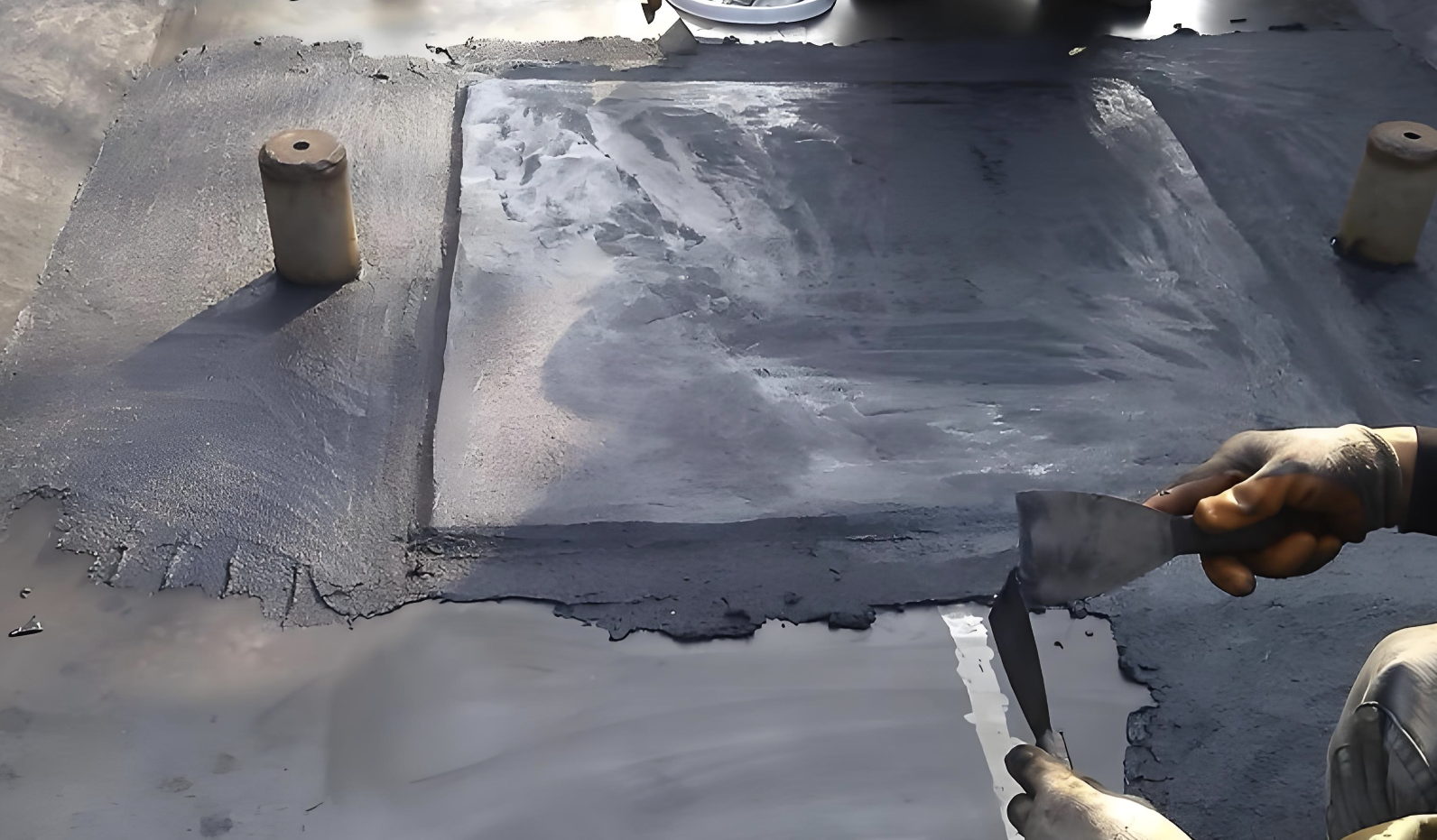 กาวยึดอนุภาคเซรามิกที่สามารถใช้ใต้น้ำ