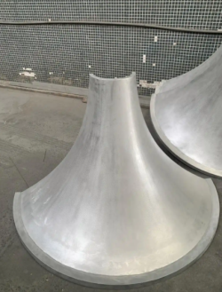 Tấm phủ nhôm hình <span>cong</span> kép