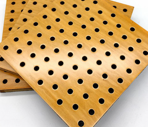 穴あき吸音アルミニウムベニヤ