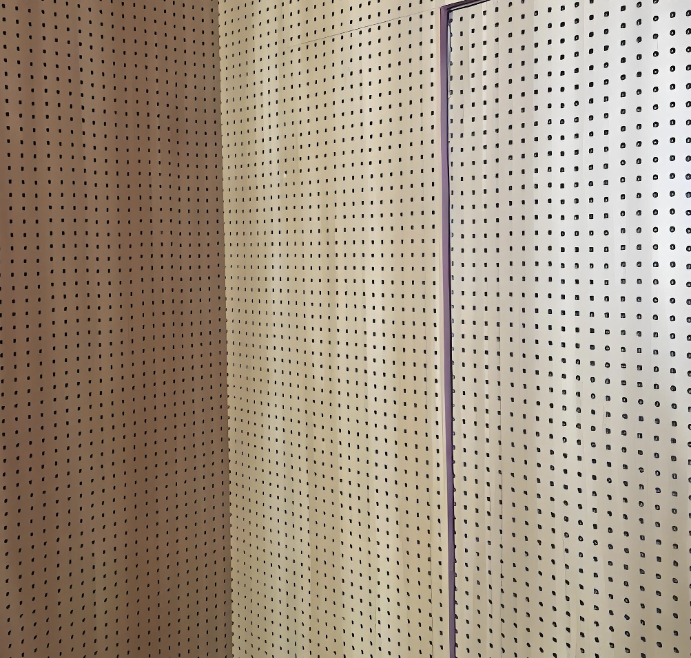Solid Wood Perforated Acoustic Wall Panel