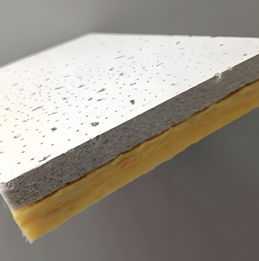 Tấm cách âm thấm lỗ len khoáng