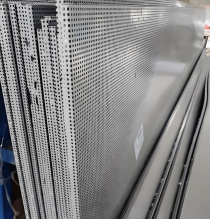 Panneau acoustique perforé en alliage d'aluminium