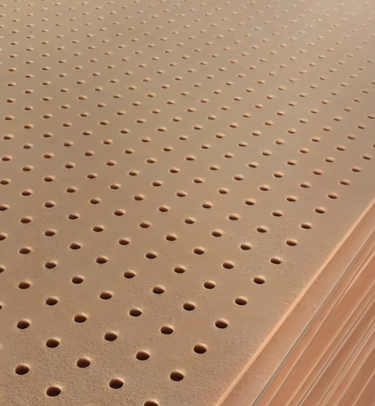 Recycled Polyester Fiber Perforated Acoustic Panel