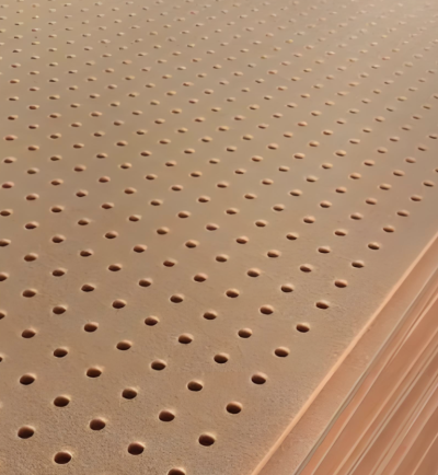 Recycled Polyester Fiber Perforated Acoustic Panel