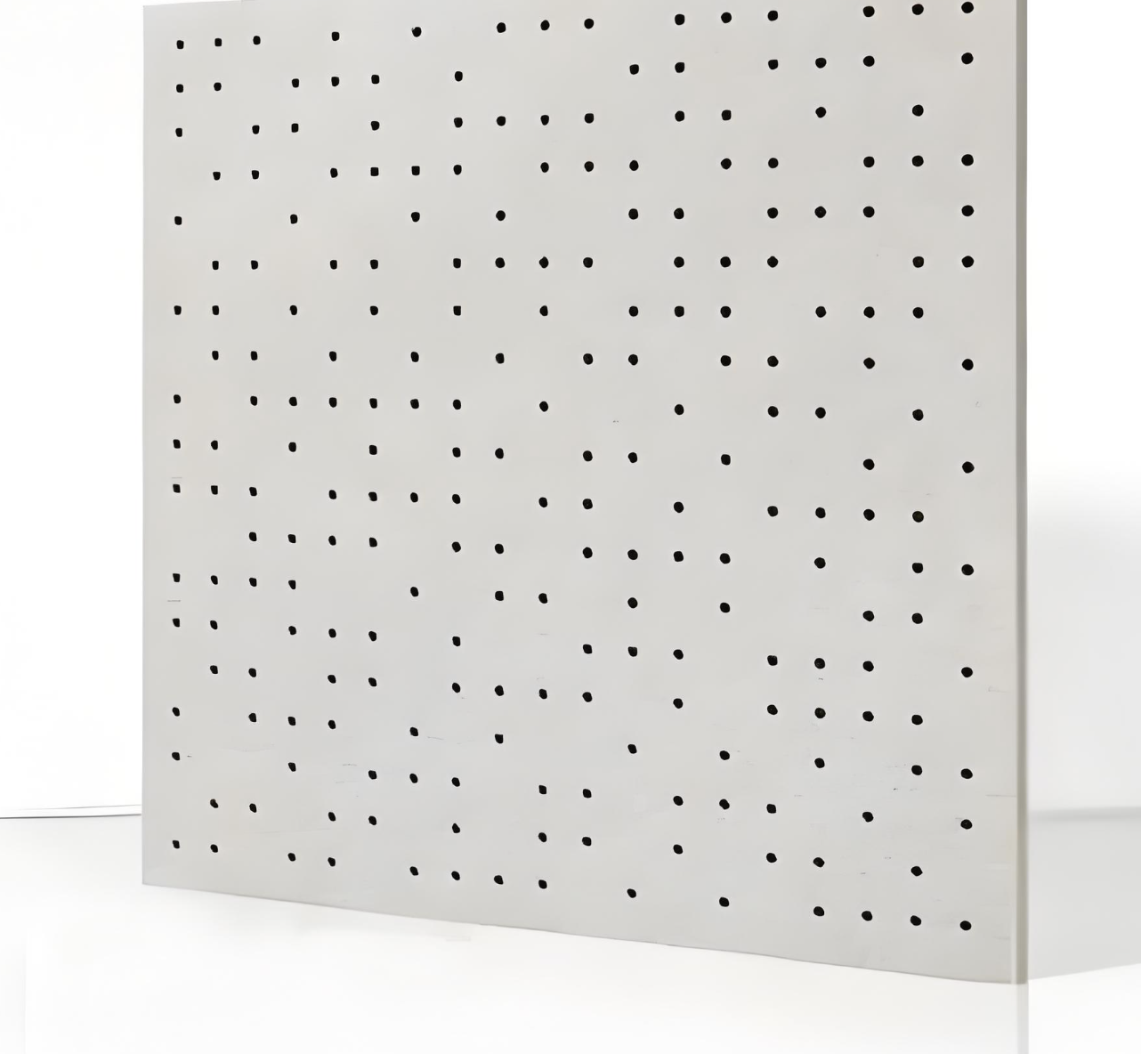 Panel Akustik Berlubang Serat Poliester Daur Ulang