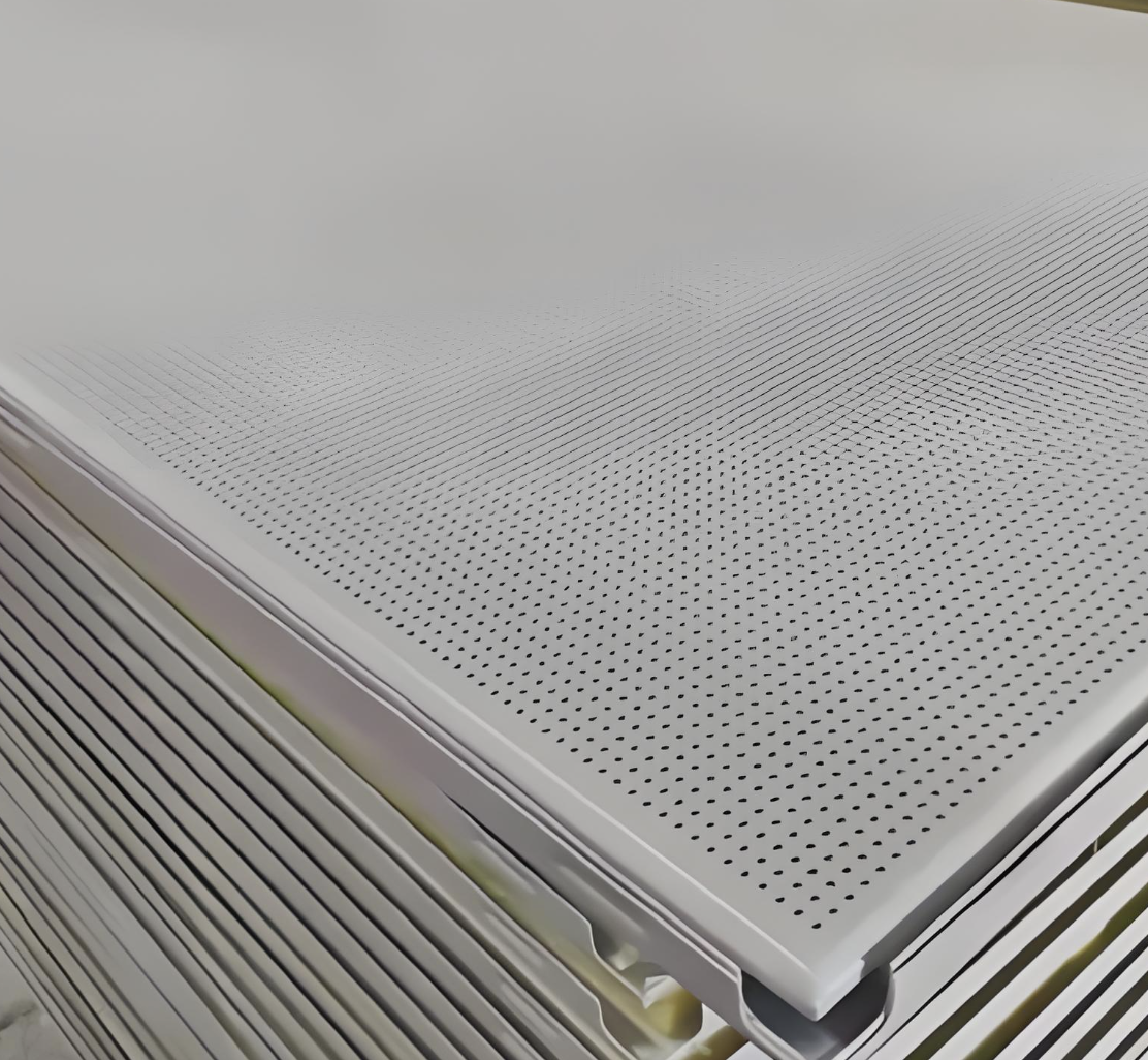 Panel Akustik Berlubang Tirai Dinding Luar Ruangan