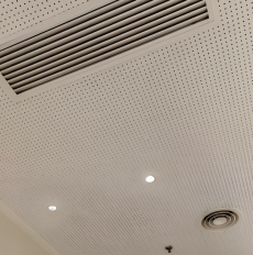 Panel Akustik Berlubang untuk Plafon Kantor