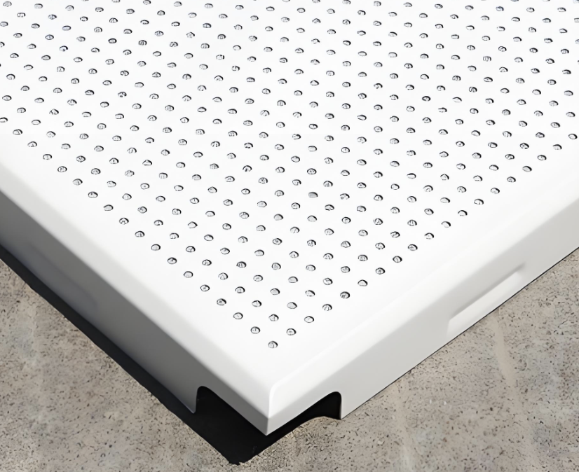 Panneau acoustique en aluminium micro-perforé