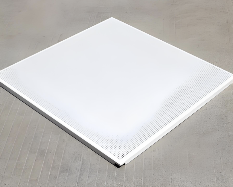 Panneau acoustique en aluminium micro-perforé