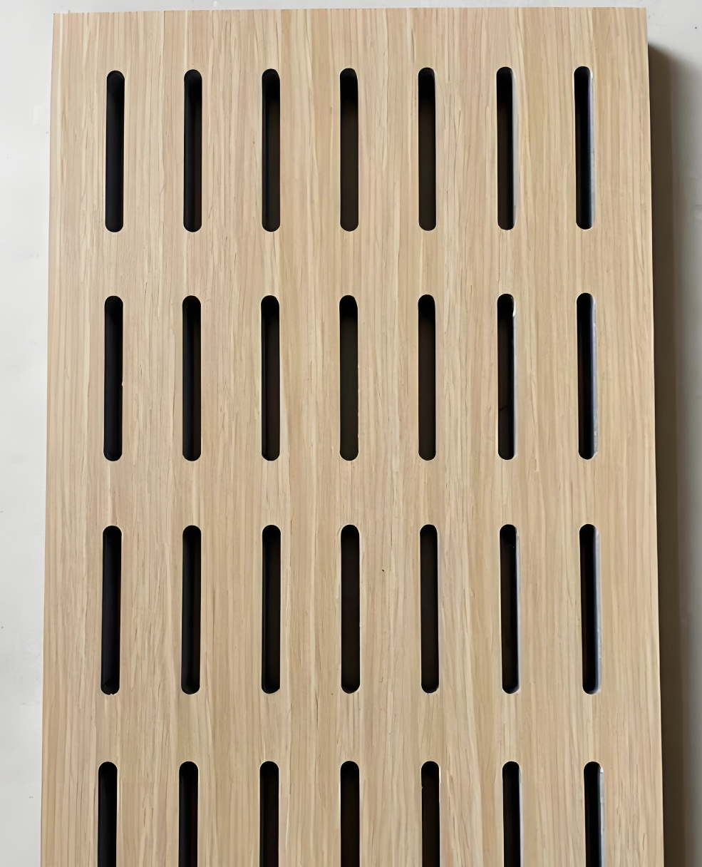 High-Density Wood Fiber Perforated Acoustic Panel