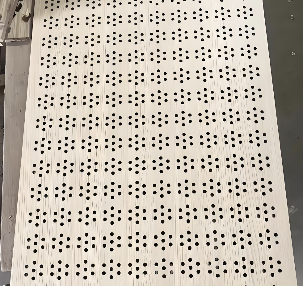 High-Density Wood Fiber Perforated Acoustic Panel