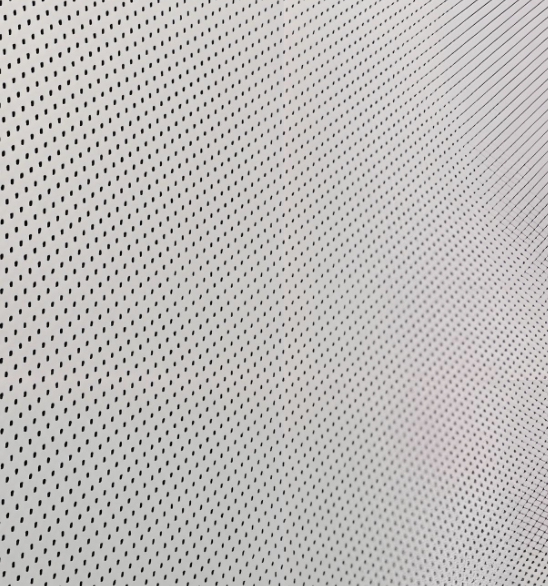 Fabric Wrapped Perforated Acoustic Panels