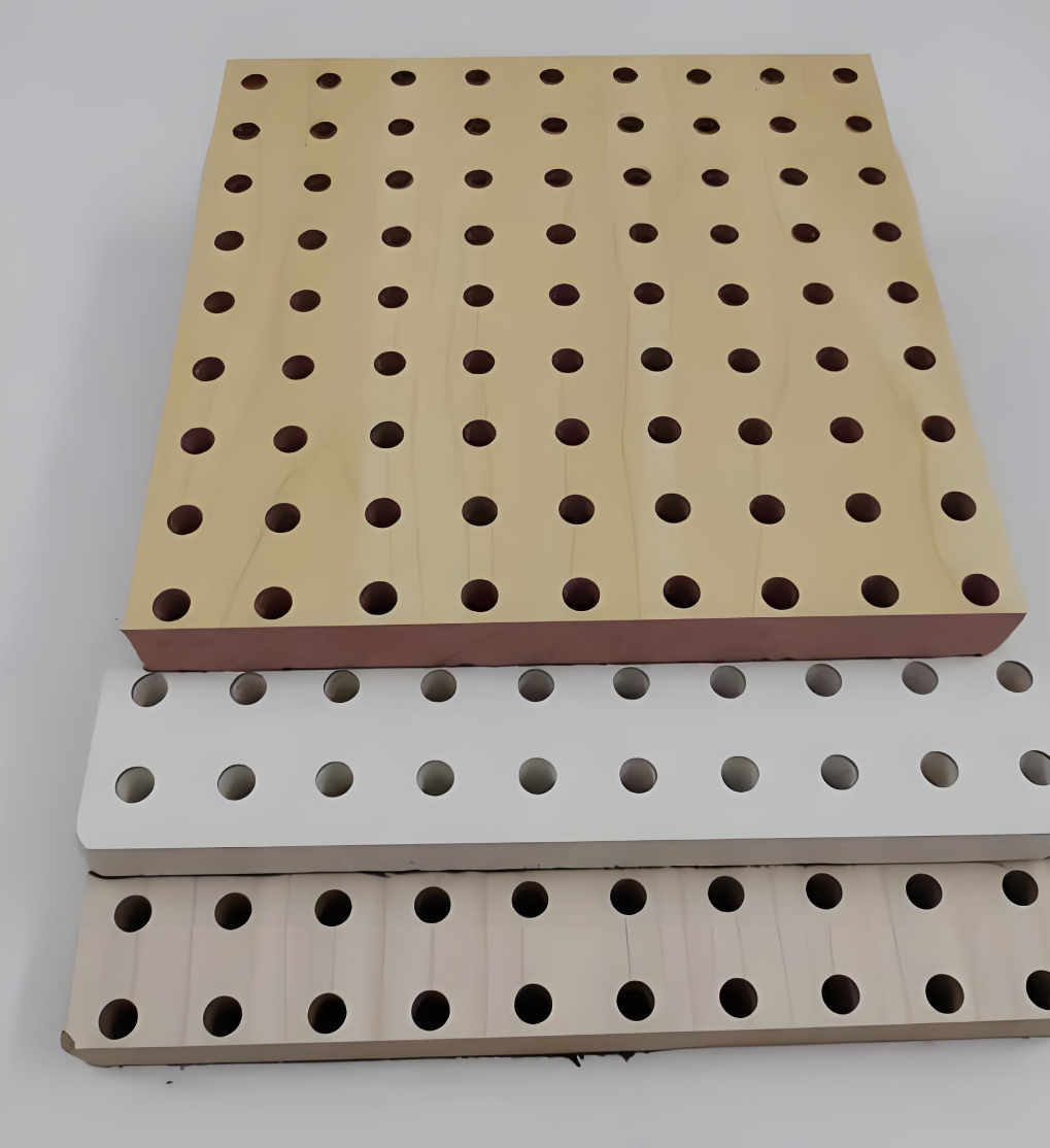 Fabric Wrapped Perforated Acoustic Panels