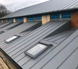 AluCoat 高耐久立平継ぎアルミニウム・マグネシウム・マンガン製屋根パネル