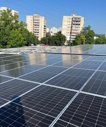 PVAluStack Panel Atap Aluminium-Magnesium-Mangan Kompatibel dengan Panel Surya Fotovoltaik